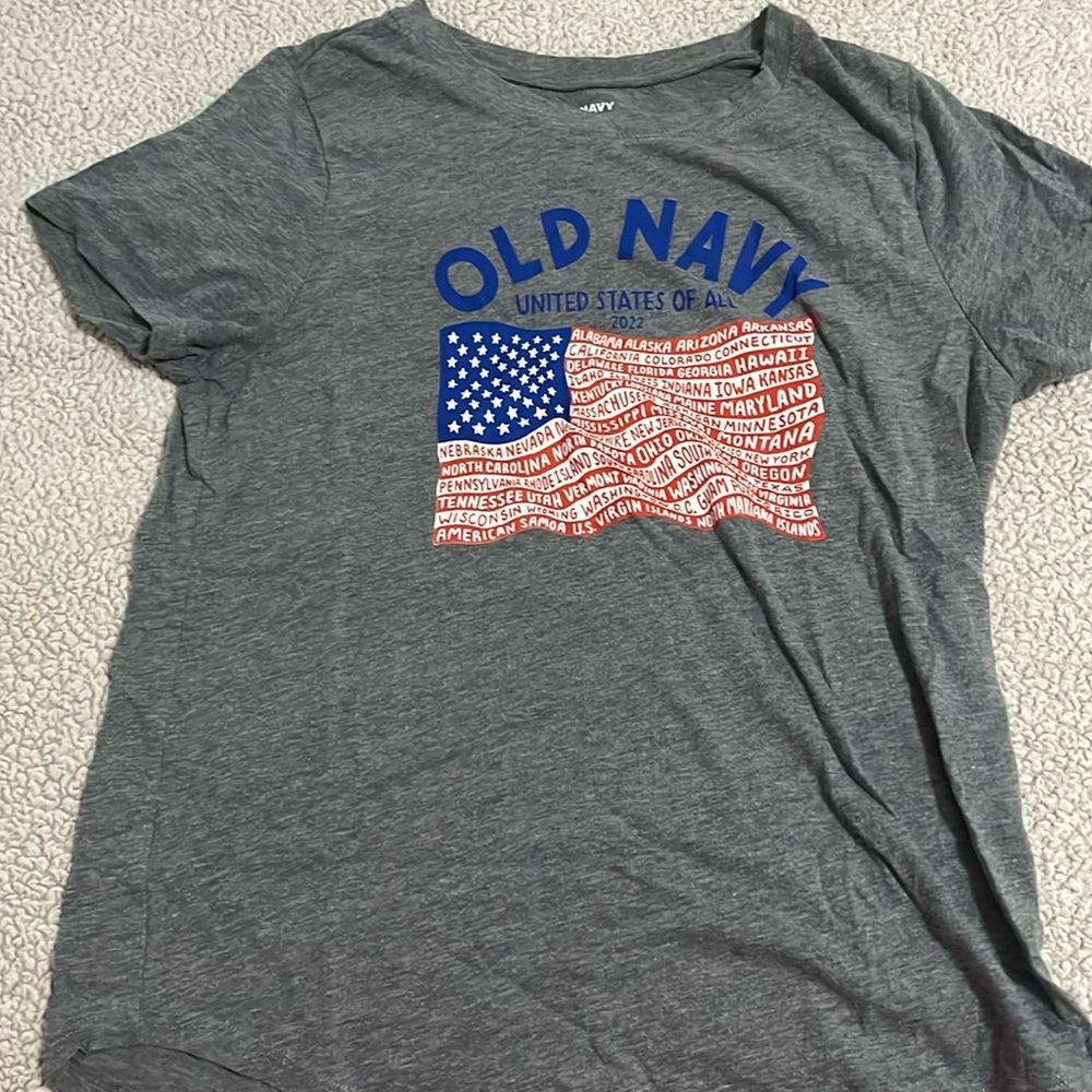 old navy USA shirt